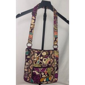 Vera Bradley Crossbody Bag Floral Quilted Purse‎ Multi-Color Travel Everyday